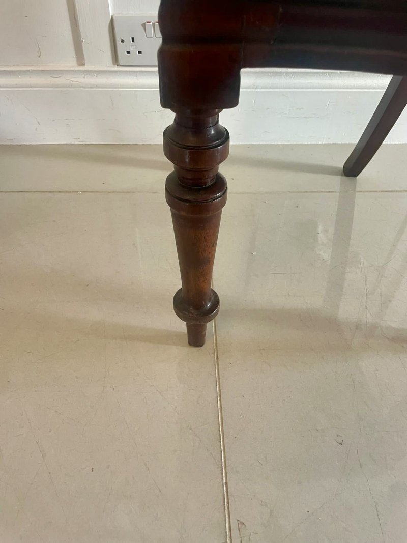 Pair of Antique Victorian Quality Mahogany Side Chairs - Image 15